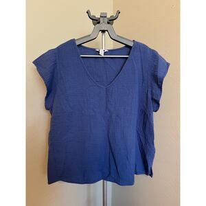 Three Dots 100% Cotton Top Size XL
